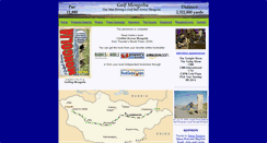Desktop Screenshot of golfmongolia.com